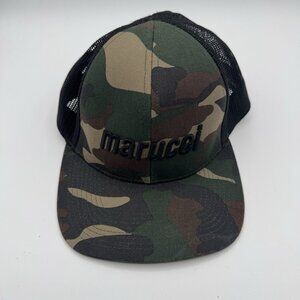 Marucci Hat Cap Camouflage Trucker Snapback One Size Baseball Adjustable Camo